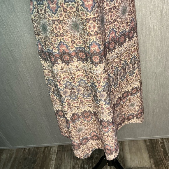 NWOT ONE WORLD Multicolor Midi Dress Size Medium - Picture 5 of 12